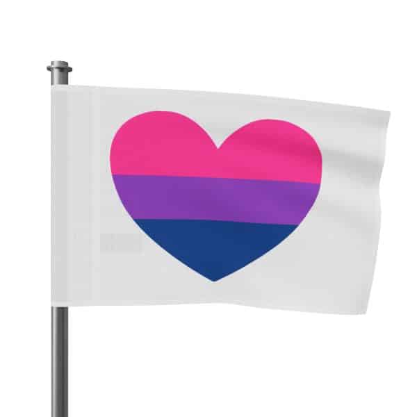 Bisexual Heart Flag - Image 3