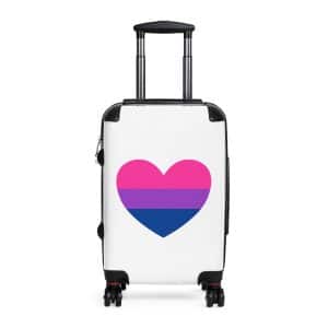 Bisexual Heart Suitcases