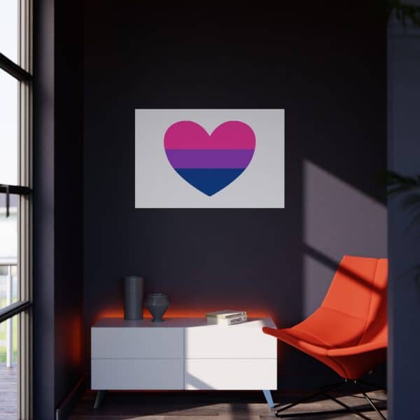 Bisexual Heart Foam Board - Image 28