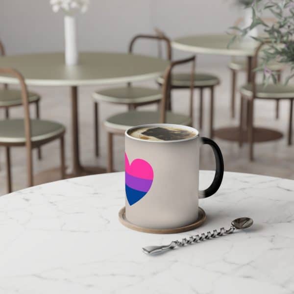 Bisexual Heart Color-Changing Mug, 11oz - Image 6