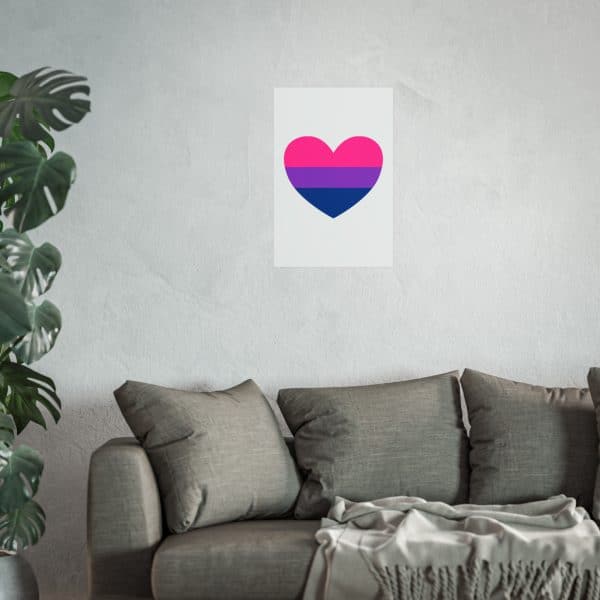 Bisexual Heart Fine Art Posters - Image 17