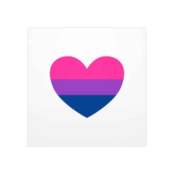 Bisexual Heart Foam Board - Image 69