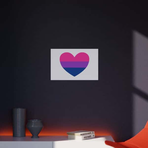 Bisexual Heart Foam Board - Image 76