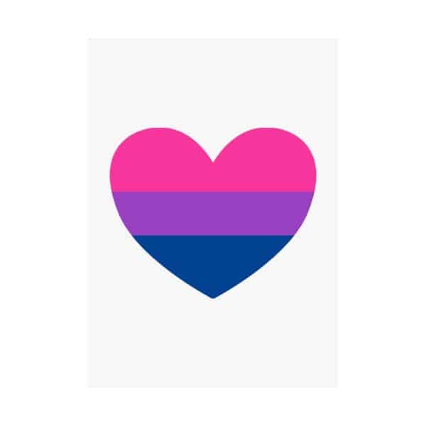 Bisexual Heart Matte Vertical Posters - Image 218