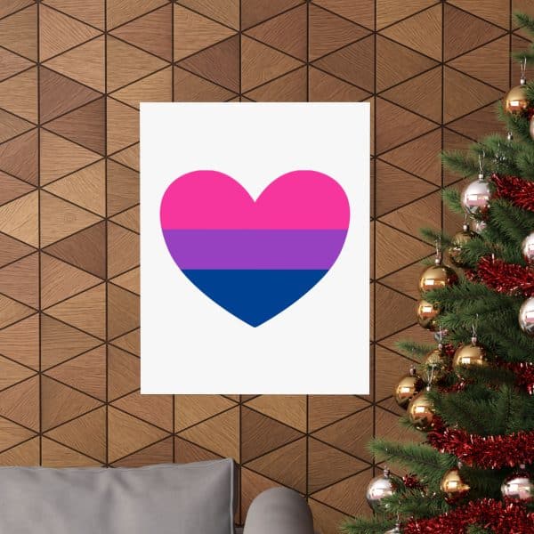 Bisexual Heart Matte Vertical Posters - Image 236