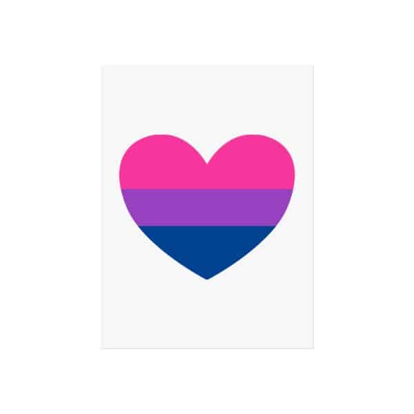 Bisexual Heart Fine Art Posters - Image 7