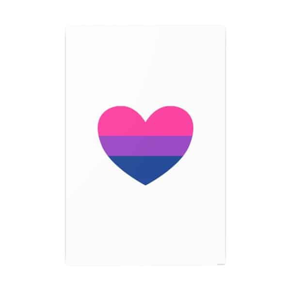 Bisexual Heart Photo Art Paper Posters - Image 97