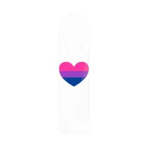 Bisexual Heart Bookmark