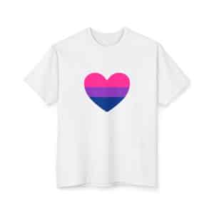 Bisexual Heart Unisex Ultra Cotton® Tall T-Shirt