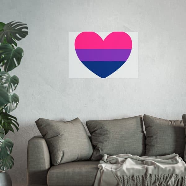 Bisexual Heart Fine Art Posters - Image 95