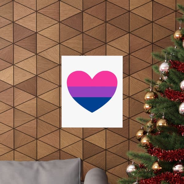 Bisexual Heart Matte Vertical Posters - Image 204