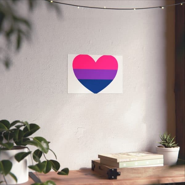 Bisexual Heart Fine Art Posters - Image 39