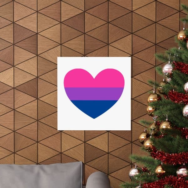 Bisexual Heart Matte Vertical Posters - Image 116