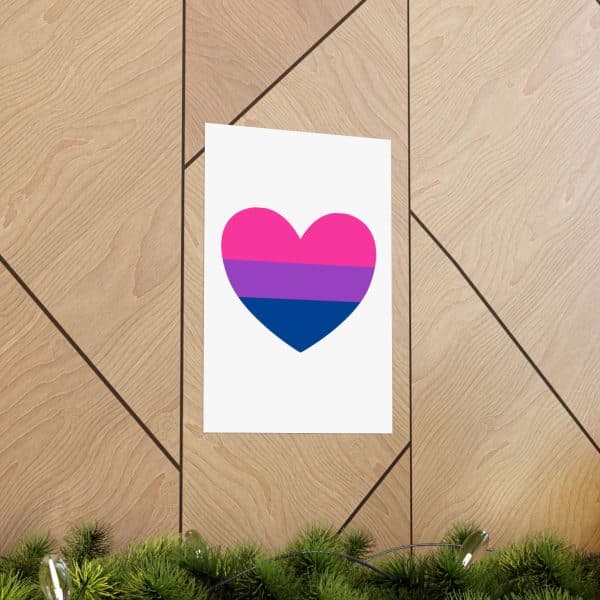 Bisexual Heart Matte Vertical Posters - Image 141