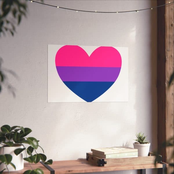 Bisexual Heart Fine Art Posters - Image 54