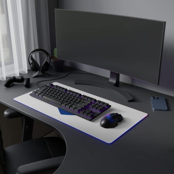Bisexual Heart LED Gaming Mouse Pad - Image 13