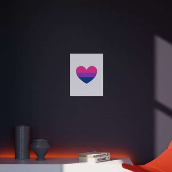 Bisexual Heart Foam Board - Image 40