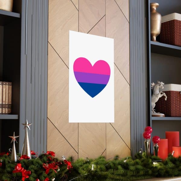 Bisexual Heart Matte Vertical Posters - Image 253