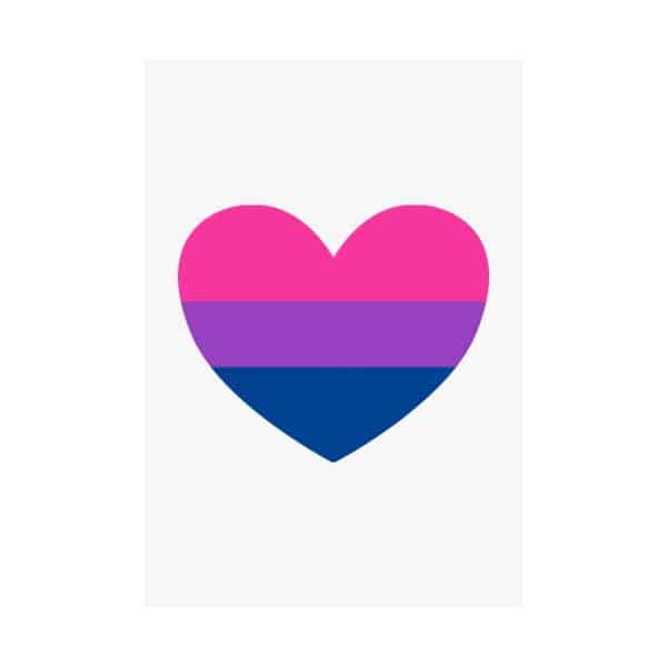 Bisexual Heart Matte Vertical Posters - Image 138