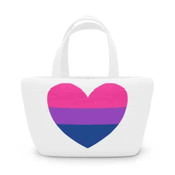 Bisexual Heart Lunch Bag - Image 7