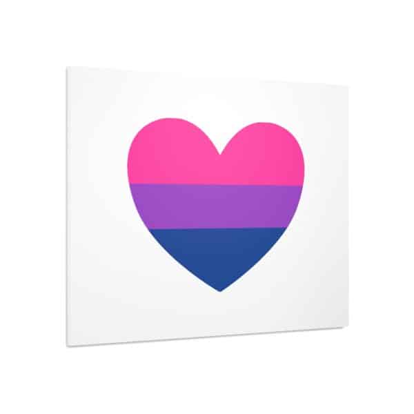 Bisexual Heart Foam Board - Image 6
