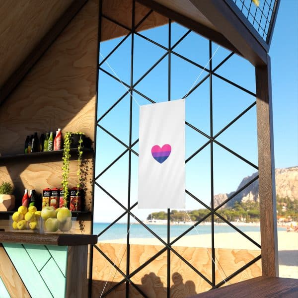Bisexual Heart Matte Banner - Image 27