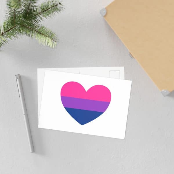 Bisexual Heart Fine Art Postcards - Image 9
