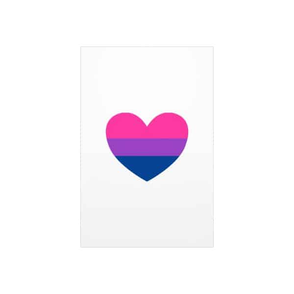 Bisexual Heart Foam Board - Image 53
