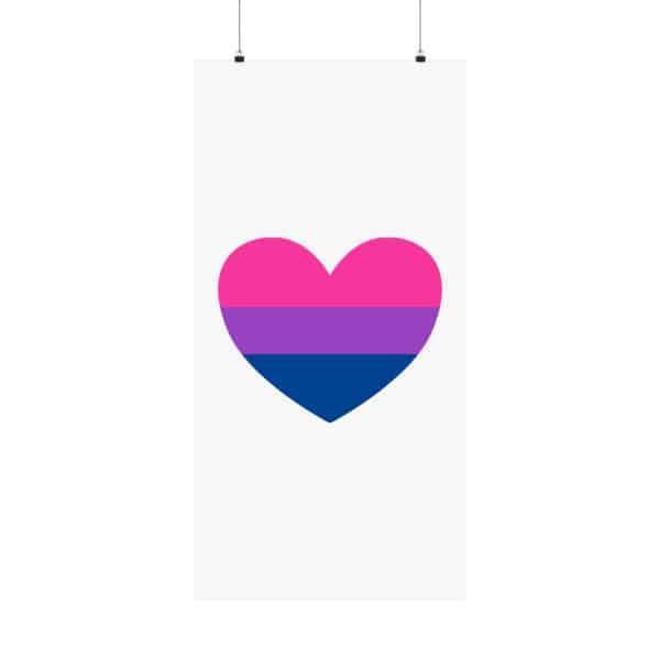 Bisexual Heart Matte Vertical Posters - Image 225
