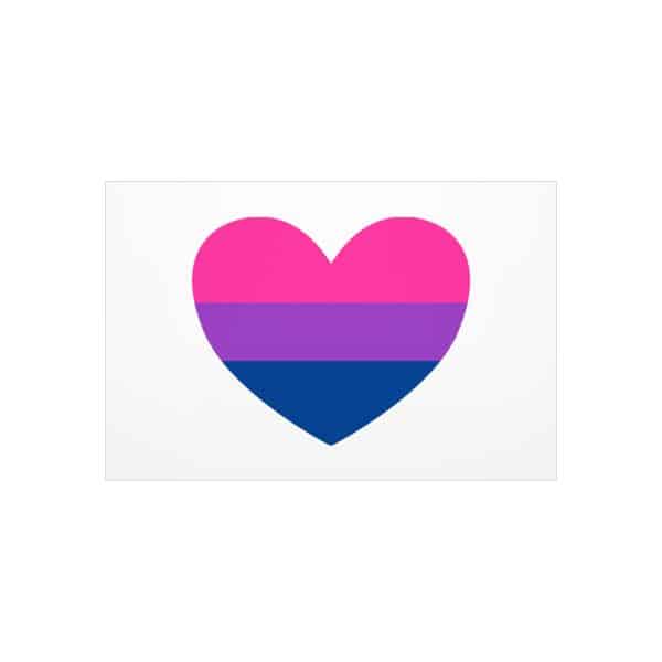 Bisexual Heart Foam Board - Image 21