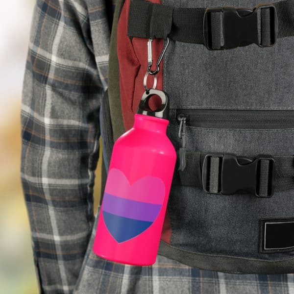 Bisexual Heart Oregon Sport Bottle - Image 84
