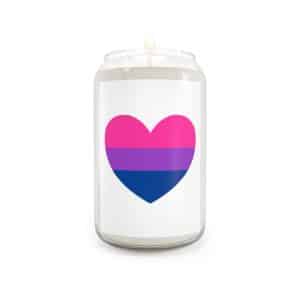 Bisexual Heart Scented Candle, 13.75oz