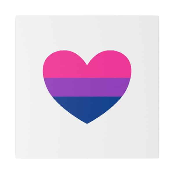 Bisexual Heart Matte Canvas, Stretched, 0.75" - Image 89