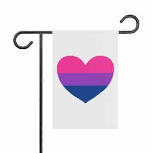 Bisexual Heart Garden Banner