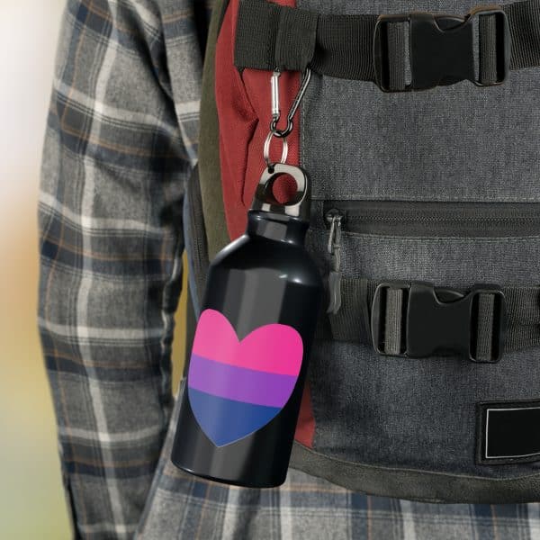 Bisexual Heart Oregon Sport Bottle - Image 28