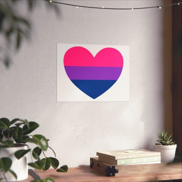 Bisexual Heart Fine Art Posters - Image 42