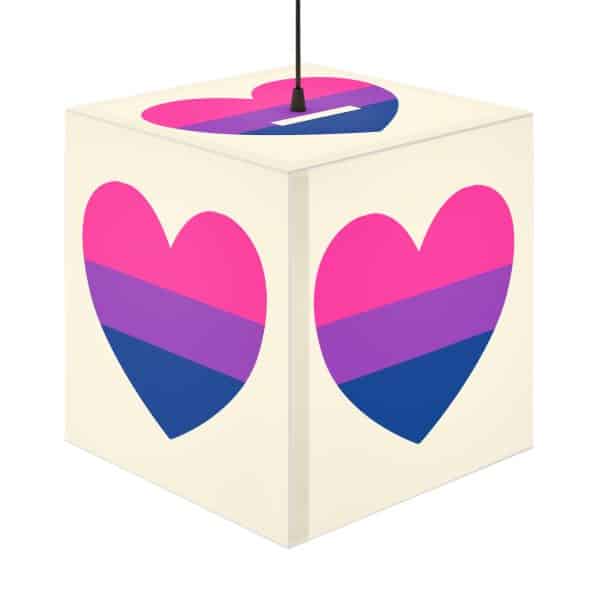 Bisexual Heart Light Cube Lamp - Image 16
